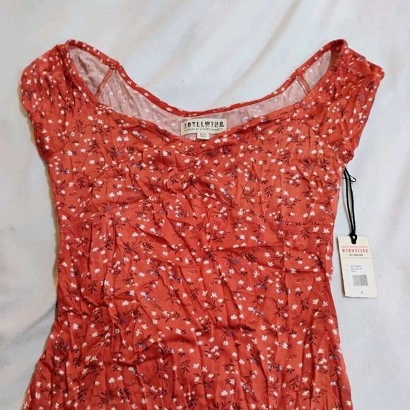 Idyllwind Terracotta Floral Top - Picture 2 of 11